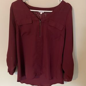 3/4 length dress shirt